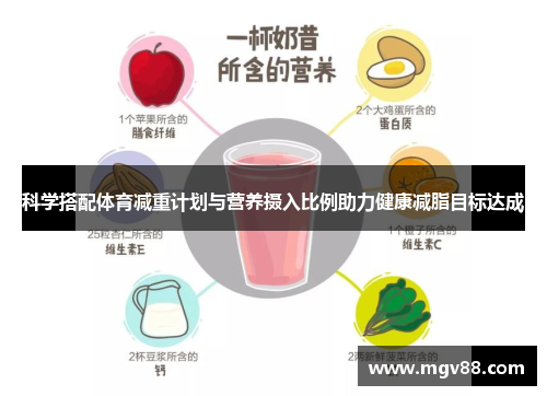 科学搭配体育减重计划与营养摄入比例助力健康减脂目标达成